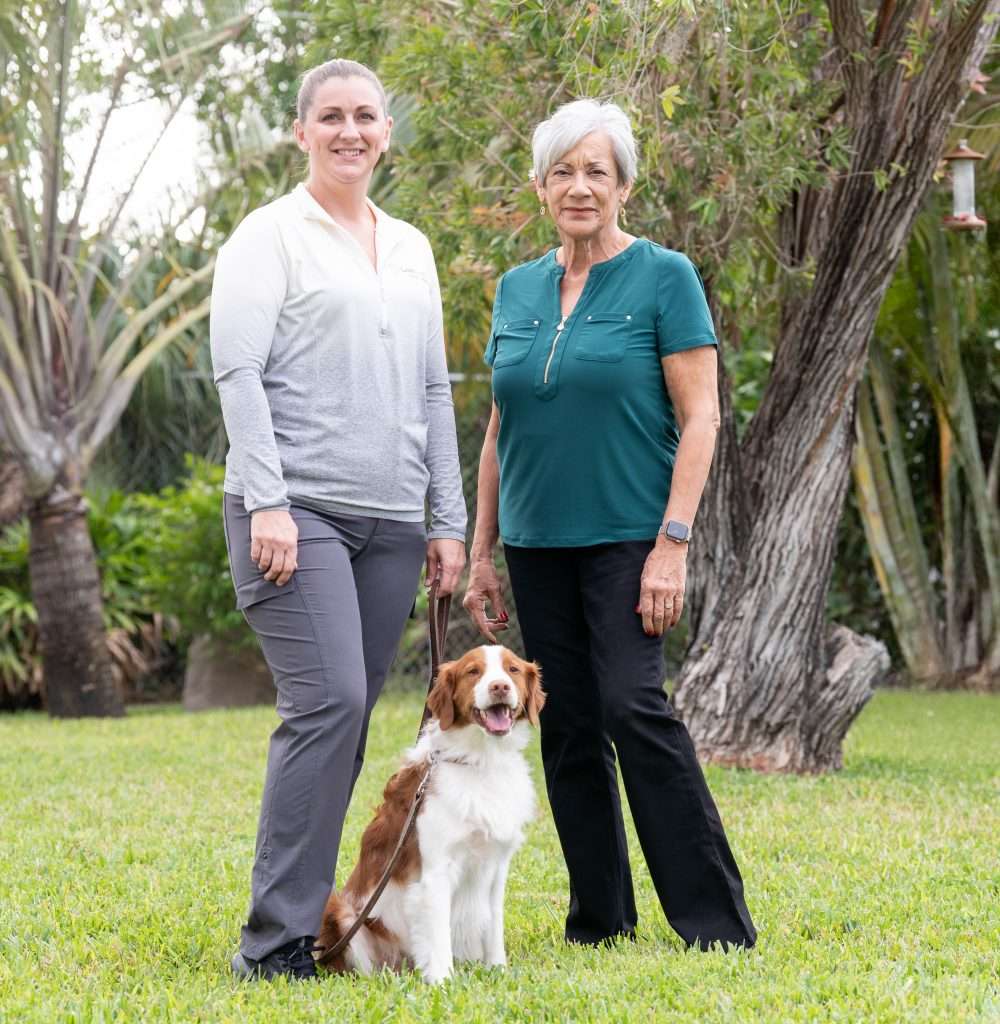 Cheryl Tuttle (owner) and Pat Sinkwich